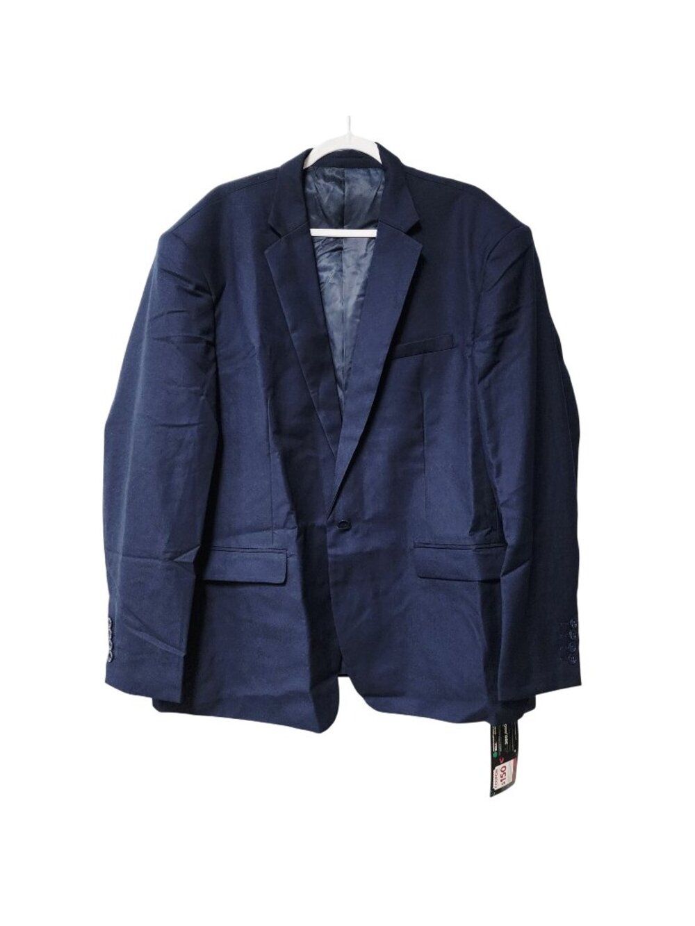 Mens Navy Blue Blazer Jacket Size 3XL  Classic Fit
